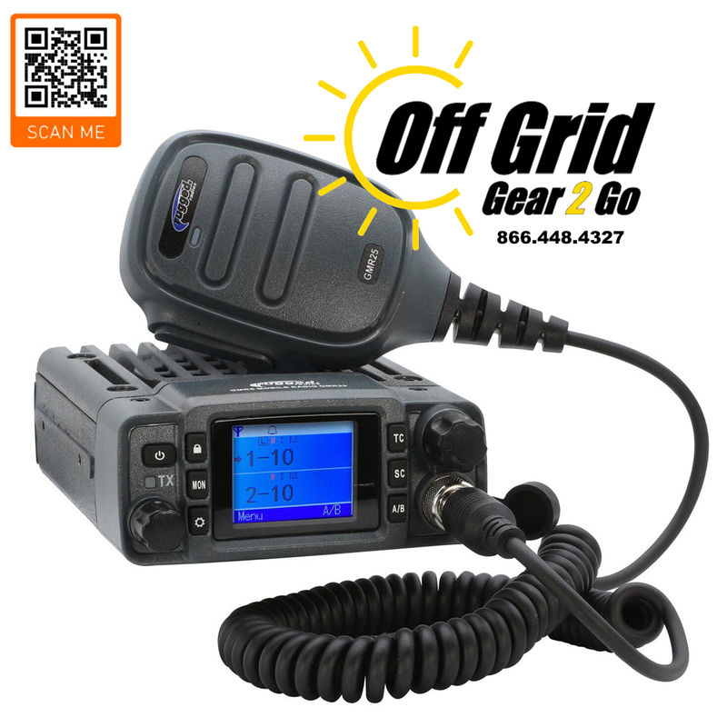 Rugged Radios GMR25 Waterproof 25 Watt GMRS Mobile Radio