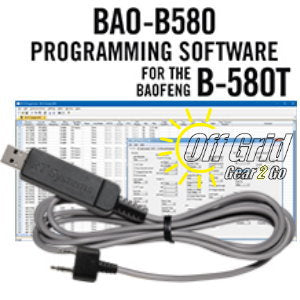 RTS Baofeng BAO-B580 Programming Software Cable Kit