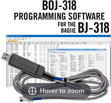 RTS BOJ-318 Software and USB-50 for the Baojie BJ-318