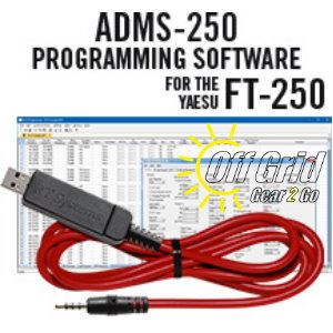 RTS Yaesu ADMS-250 Programming Software Cable Kit