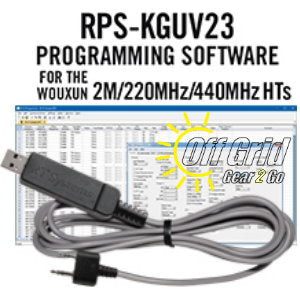 RTS Wouxun RPS-KGUV23 Programming Software Cable Kit