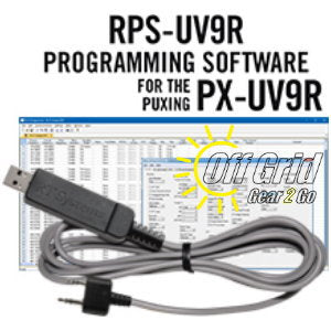 RTS Puxing RPS-UV9R Programming Software Cable Kit