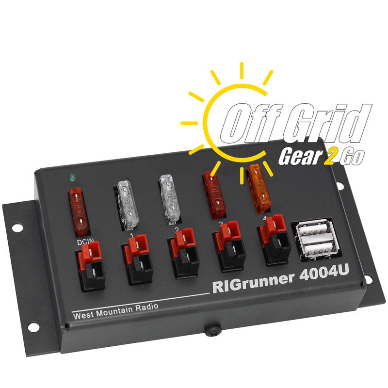 RR-4004USB - RIGrunner 4004 USB by West Mountain Radio