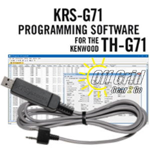 RTS Kenwood KRS-G71 Programming Software and Cable Kit