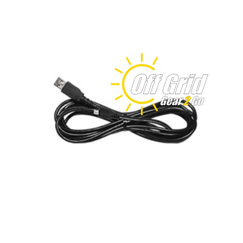 RTS USB-49 Programming Cable     (Micro USB Plug - Black Cable)