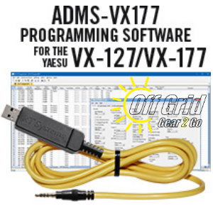 RTS Yaesu ADMS-VX177 Programming Software Cable Kit